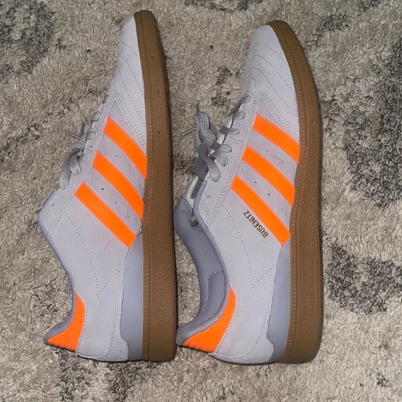 🔥Adidas Busenitz Skateboard Pro Halo Silver Gum Sneakers limited EDiTON sz14 - Picture 15 of 17